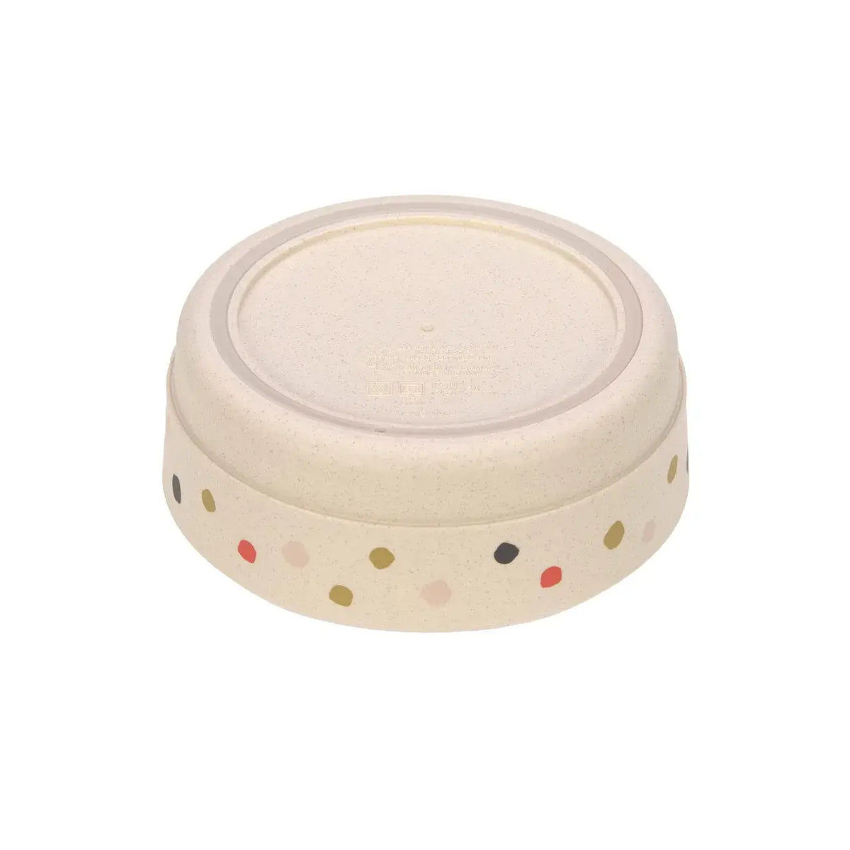 Onderkant van het Lässig Little Mateys kinderservies met antislipring voor houvast op tafel