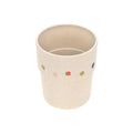 Lässig kinderservies Little Mateys Spicy Orange – 4-delige set met bord, kom, beker en lepel met huisdieren, Beker uit de set
