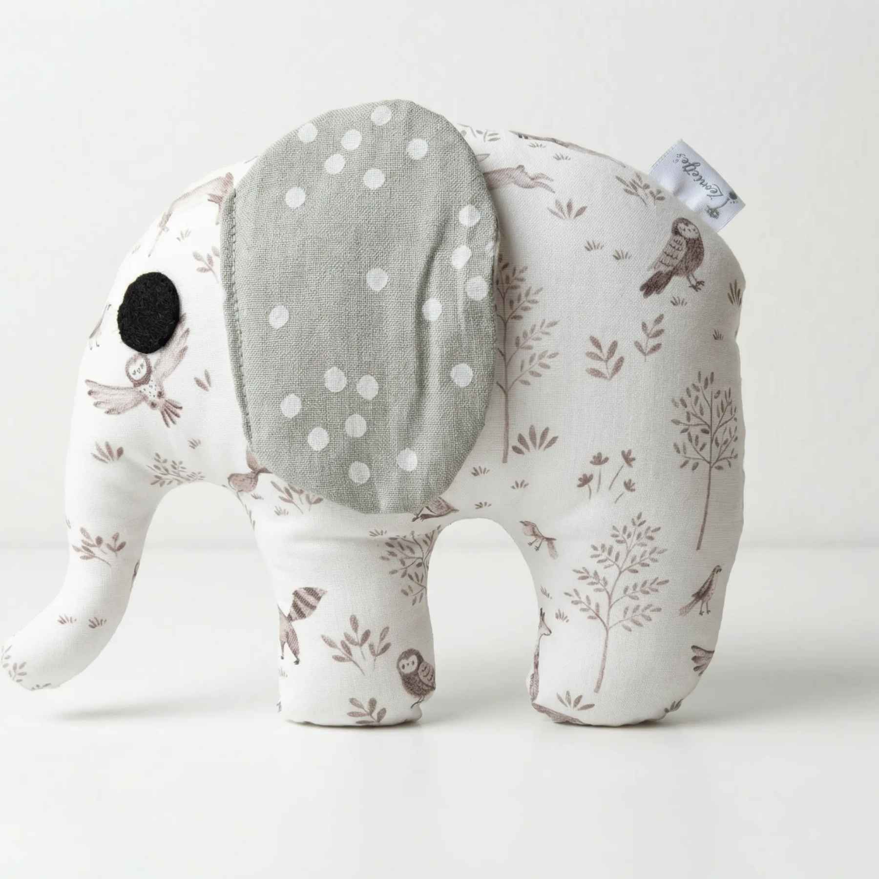 Handgemaakte olifant knuffel Forest Animals van Leonietje’s