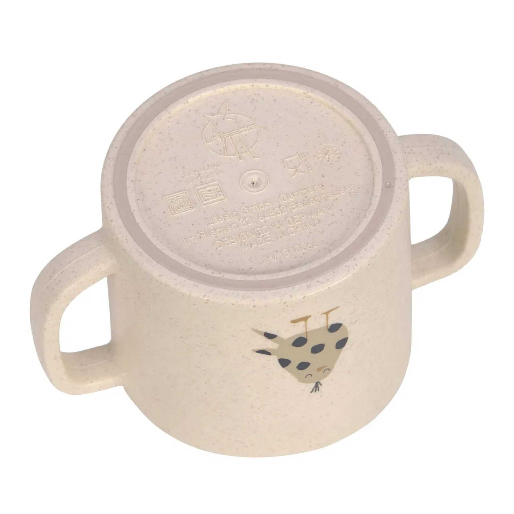 BPA-vrije Lässig sippy cup Little Mateys voor baby's – duurzaam polypropyleen en cellulose, vaatwasserbestendig