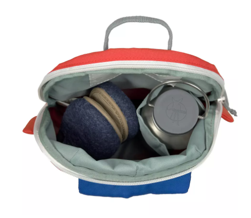 Binnenkant Lässig Tiny Backpack Brandweerwagen met handige houder voor drinkfles